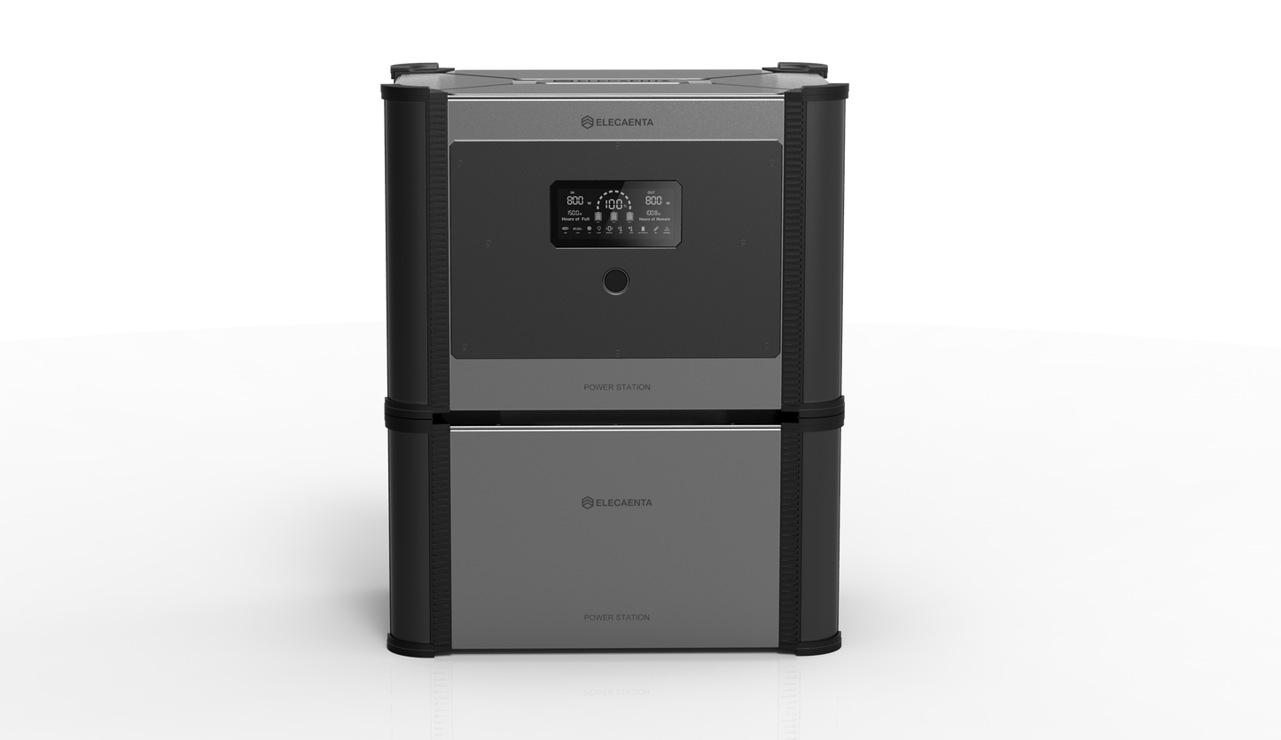 ELECAENTA Venus 800 2 in 1 Balcony Solar Storage System