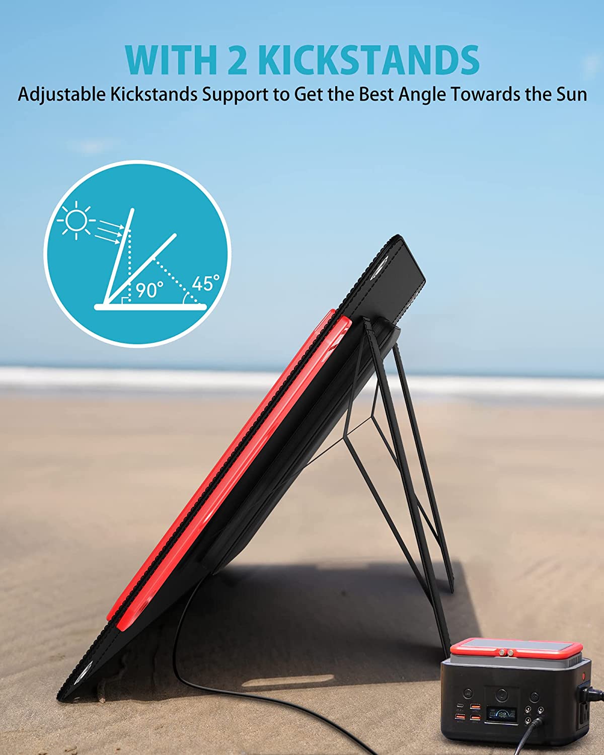 Uranus 75W Portable Solar Panel